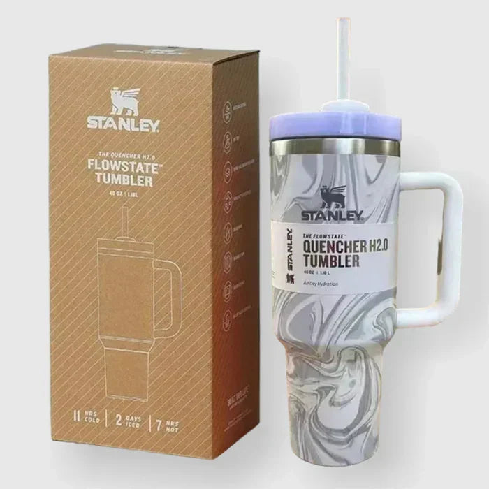 Stanley 30 oz. Quencher H2.0 FlowState Tumbler, Polar Swirl