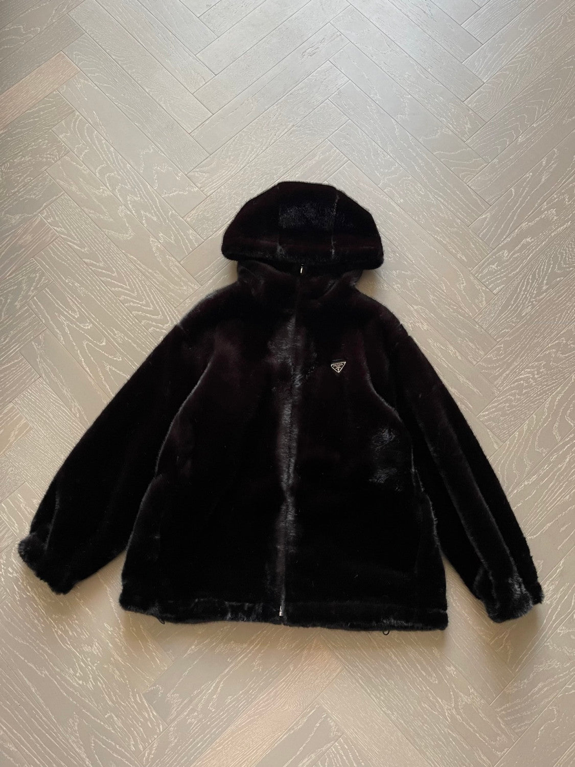 Prada White Reversible Aspen Jacket #336216
