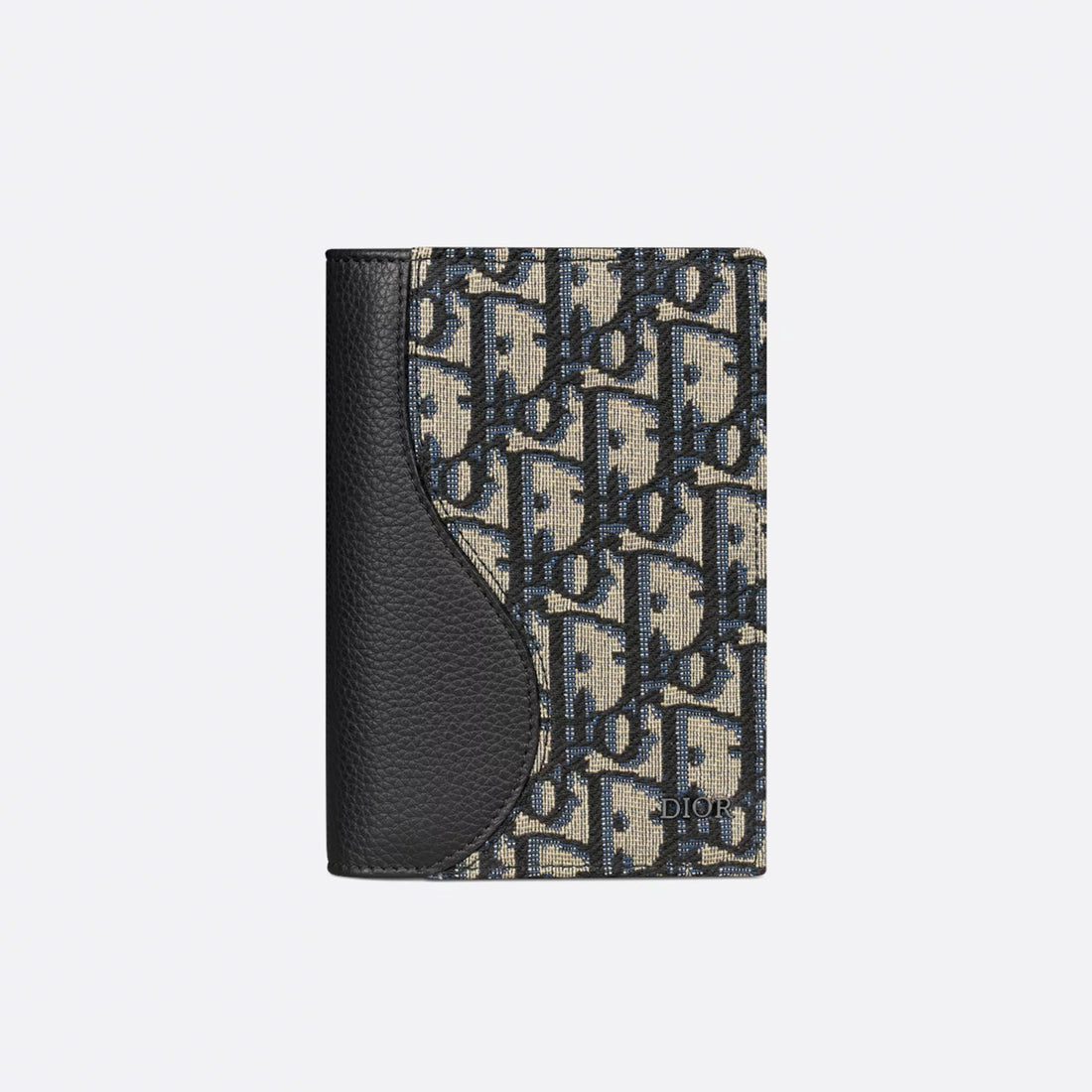 Dior Men's CD lcon Vertical Bifold Card Holder Passport Holder Casual Logo Solid Color Canvas Leather Saddle Passport Cover Wallet Purse Bags Bag 2ADCH169YKK-H00N #81355
