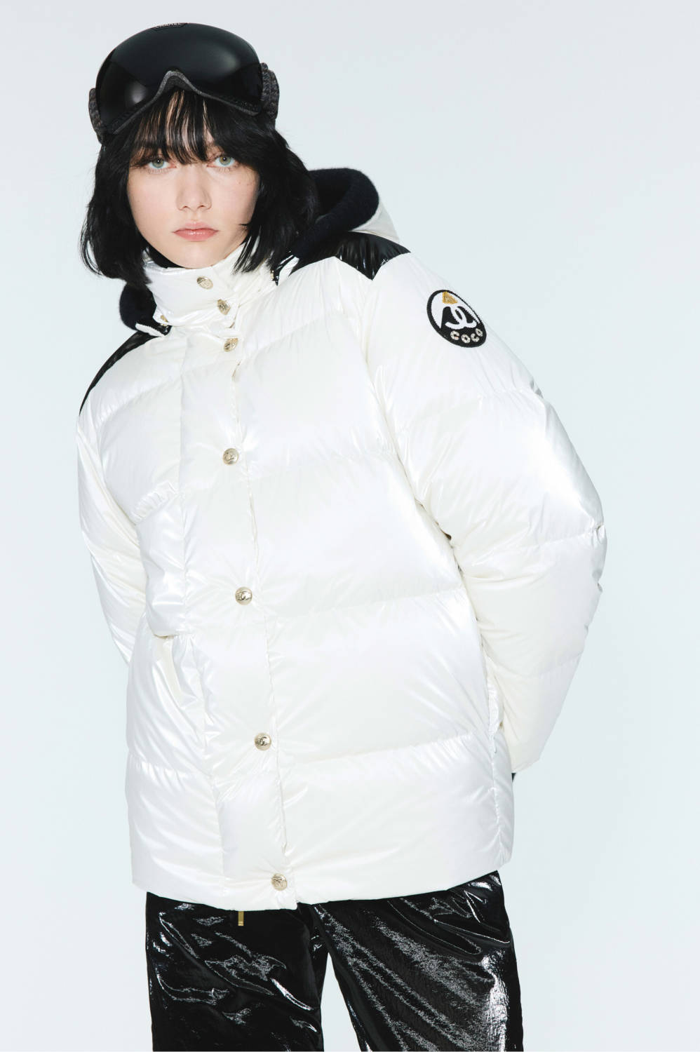 Chanel Top-Quality Version Down jacket Mixed Fiber #333761