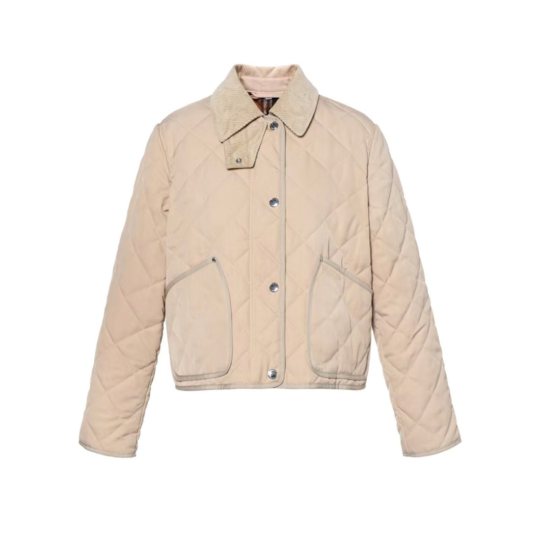 Burberry Women's Fall/Winter Fashion Casual Solid Color Lapel Single Breasted Short Jacket #79197