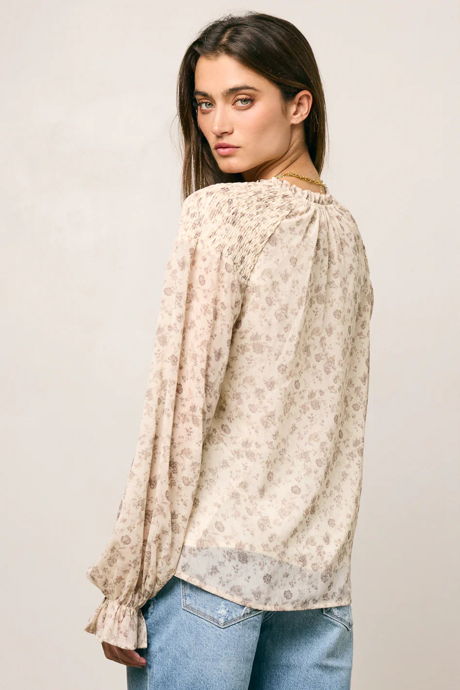 Knightley Button Blouse