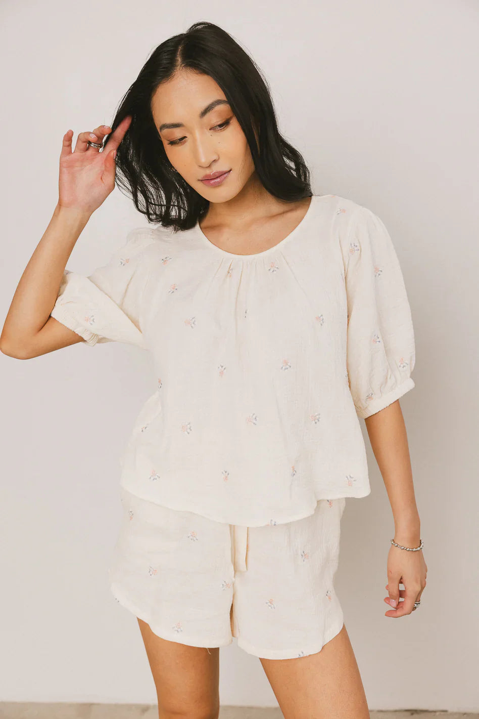 Elia Floral Top