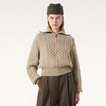 Loro Piana Eyre Cardigan Baby Cashmere Praline BrownMelange #336655
