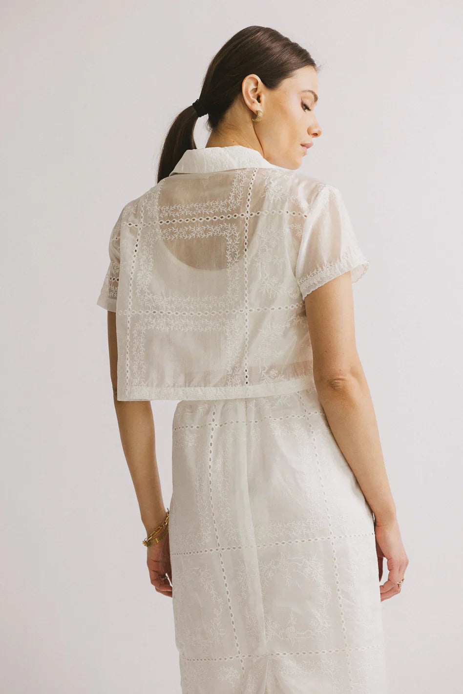 Millie Collared Button Up