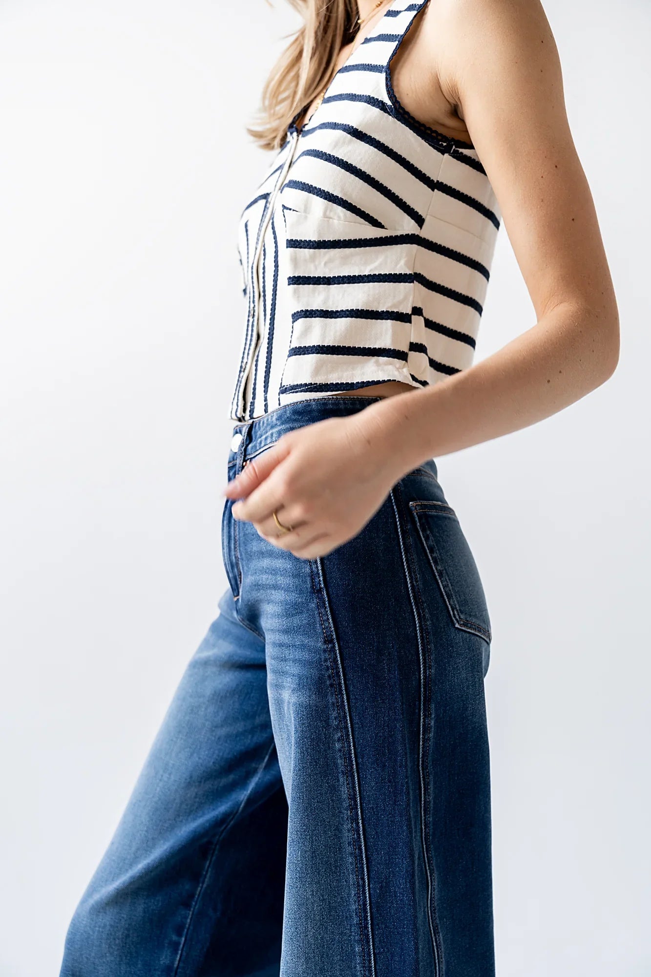 Everlee Striped Tank Top