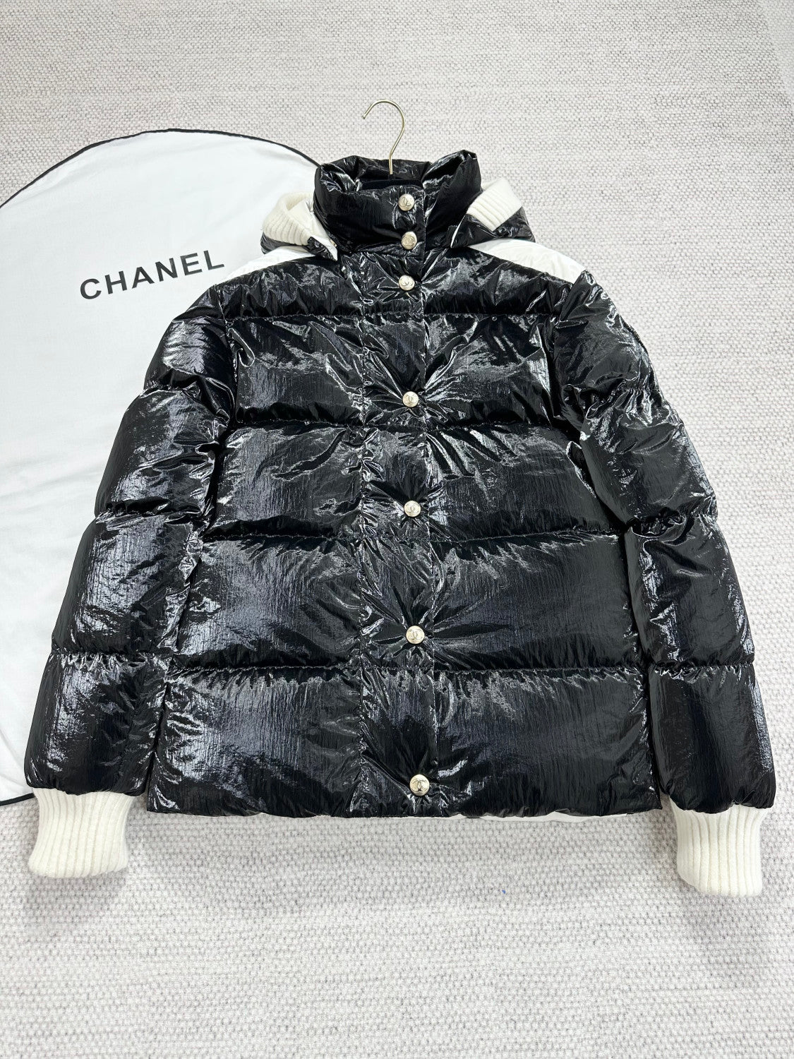 Chanel Top-Quality Version Down jacket Mixed Fiber #333761
