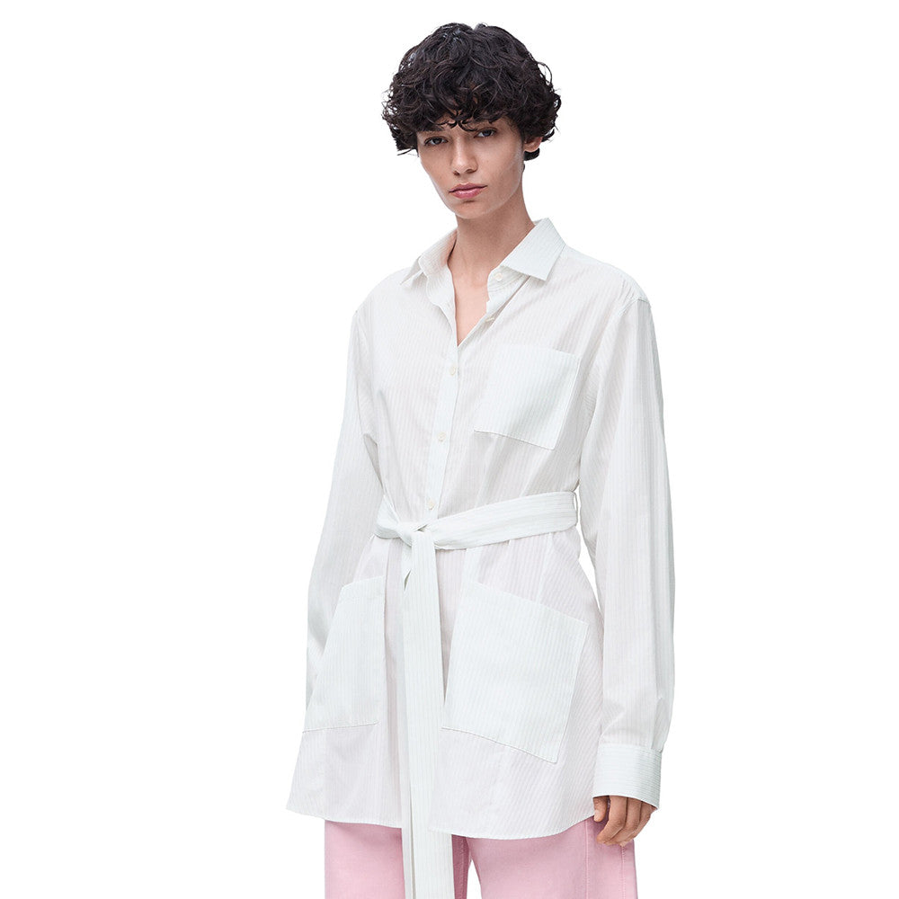Loewe Belted Blouse in Cotton #315560