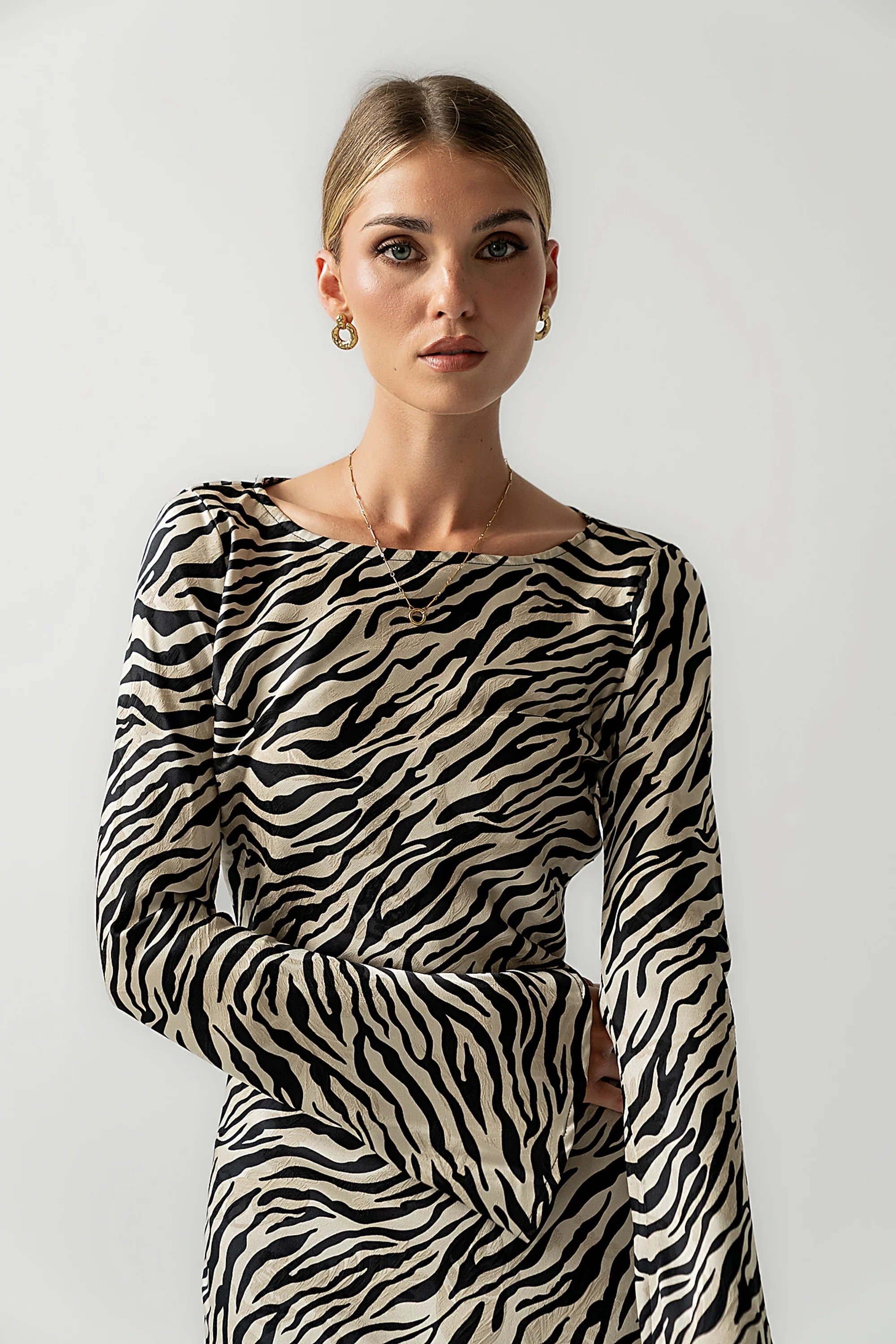 Melody Zebra Ultra Maxi Dress