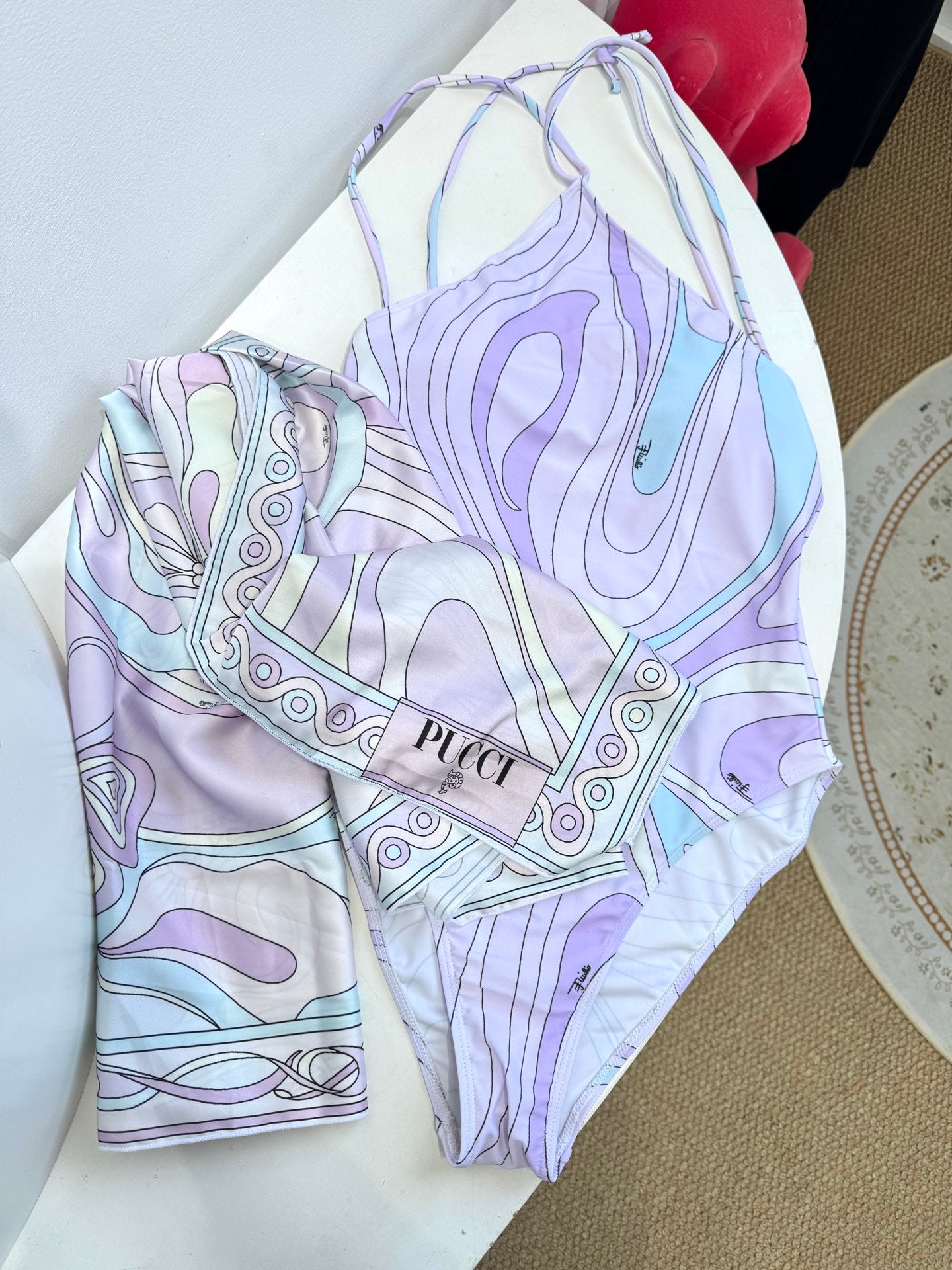 PUCCI Marmo Print Swimsuit #377718