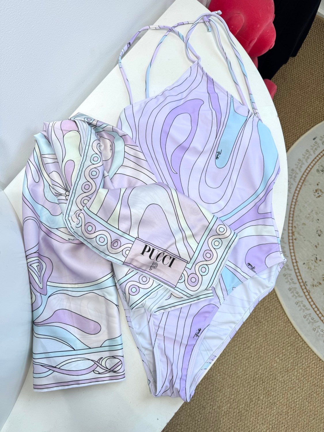 PUCCI Marmo Print Swimsuit #377718