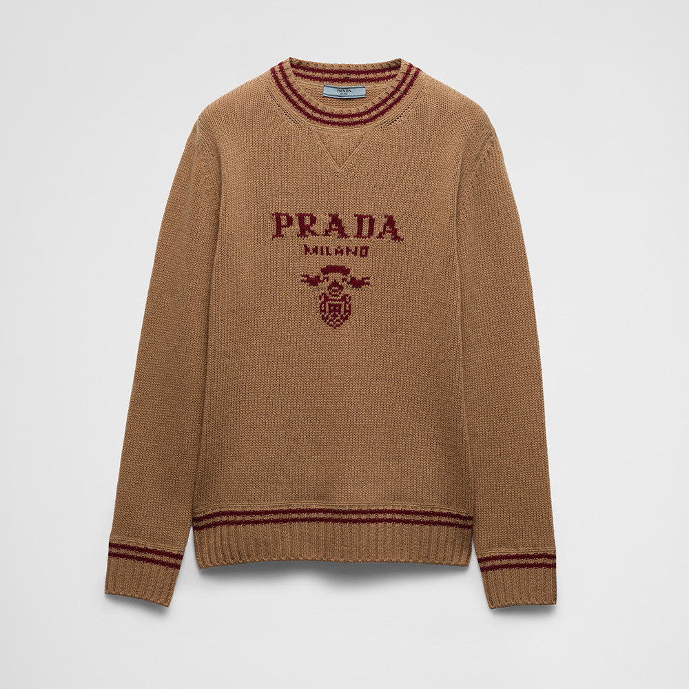 PRADA Wool And Cashmere Crewneck Sweater #334294
