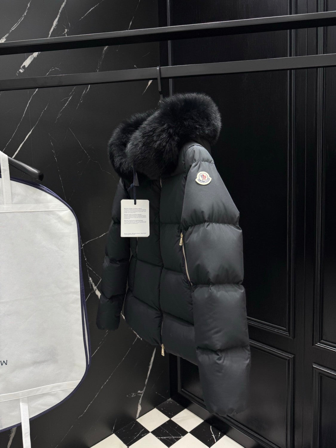 Moncler Laichefur Women's Hooded Short Down Jacket #336080