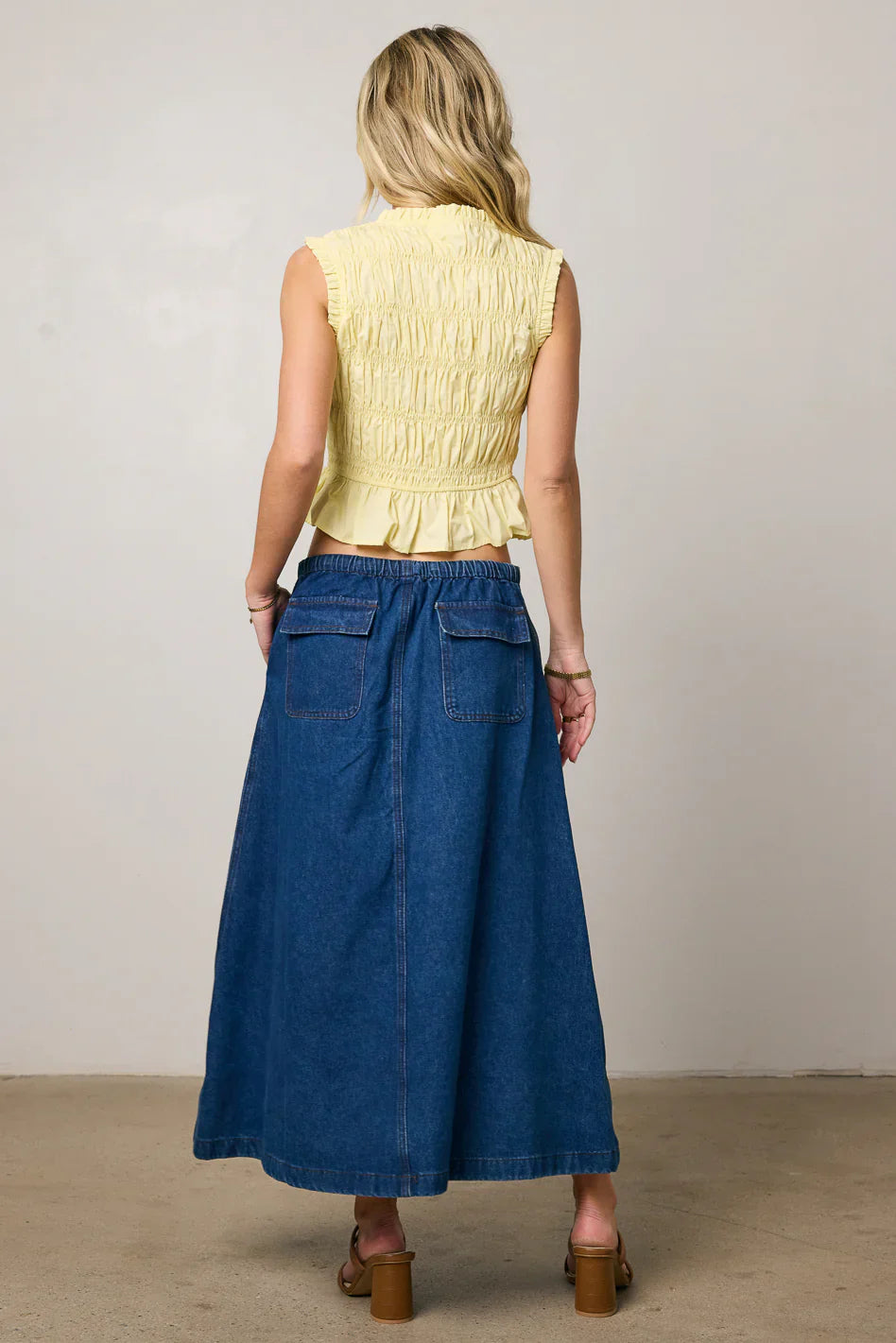 Georgina Smocked Blouse