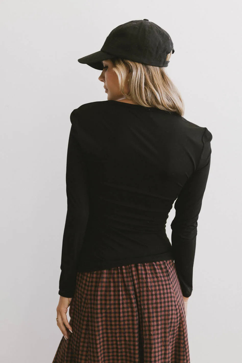 Iris Basic Top in Black