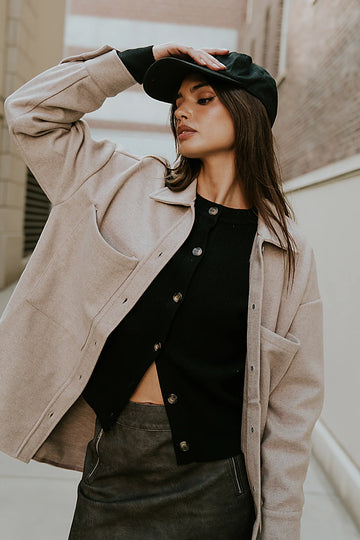 Bennie Oversized Shacket