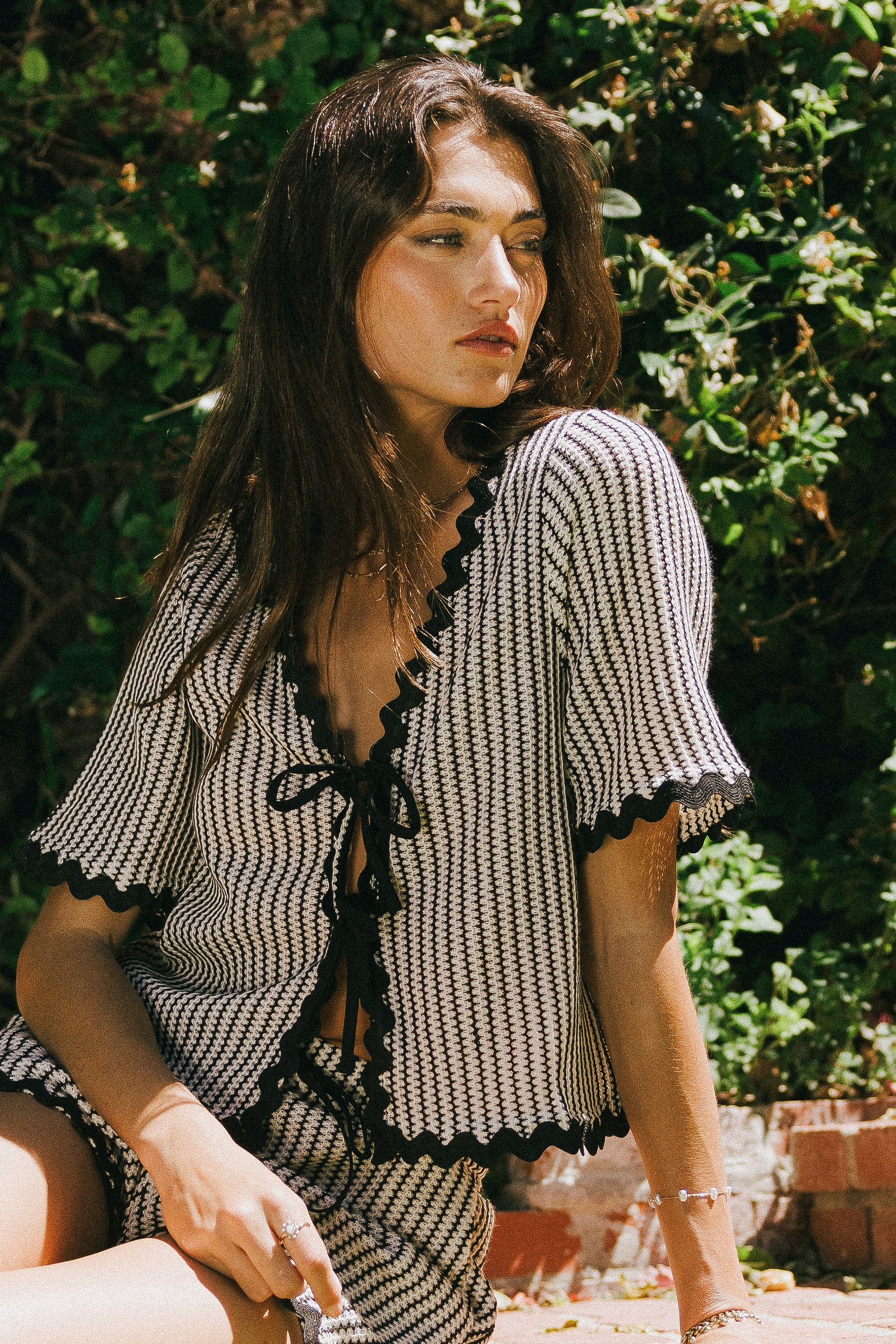Estella Scalloped Top