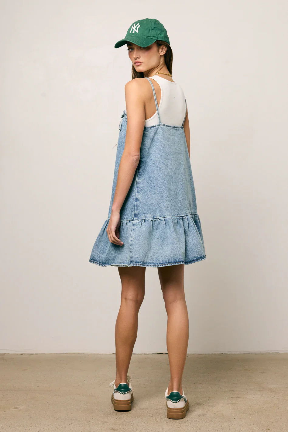 Mardie Denim Mini Dress