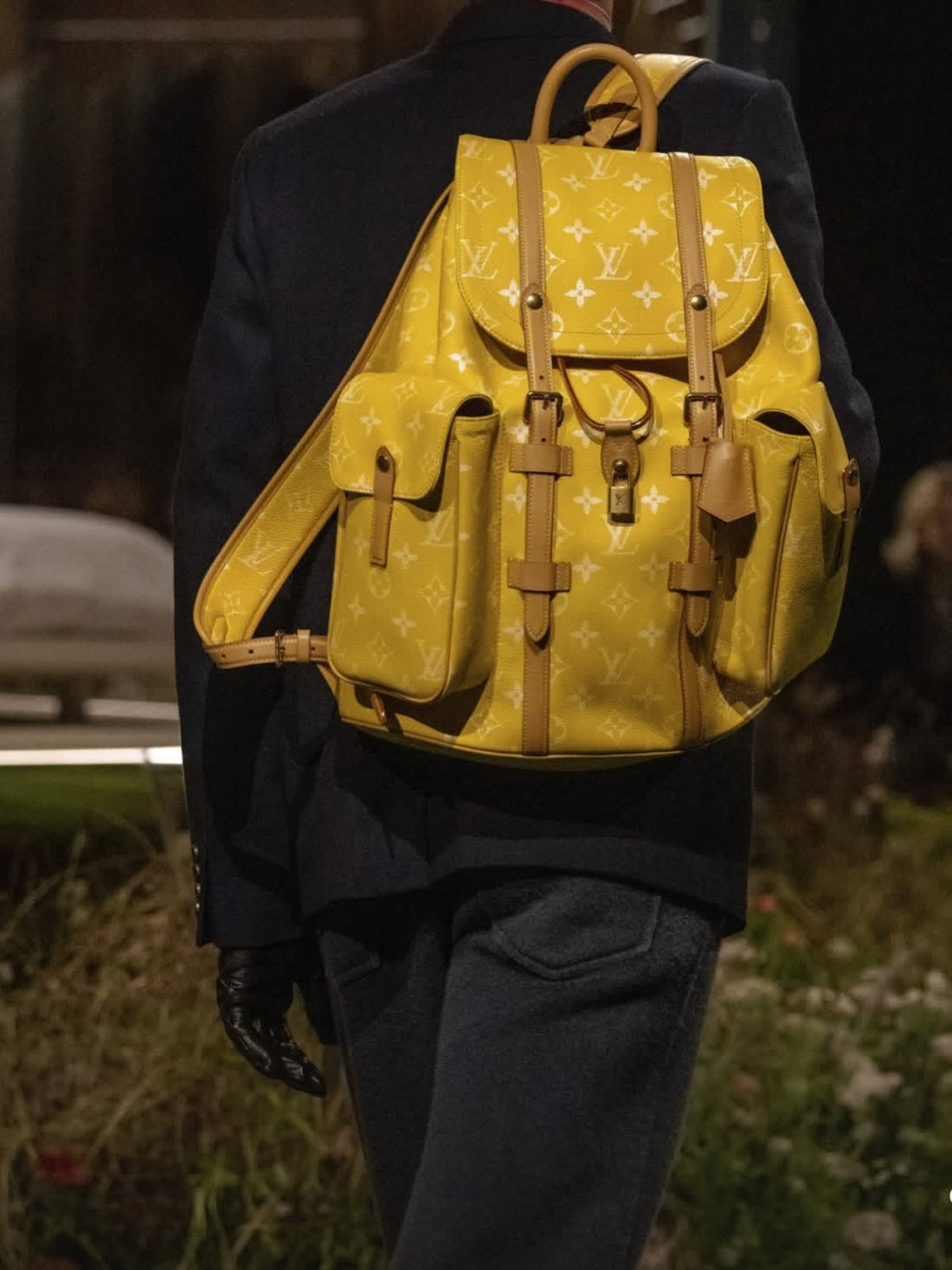 Louis Vuitton Christopher Monogram Taurillon Cow Leather Backpack #378127