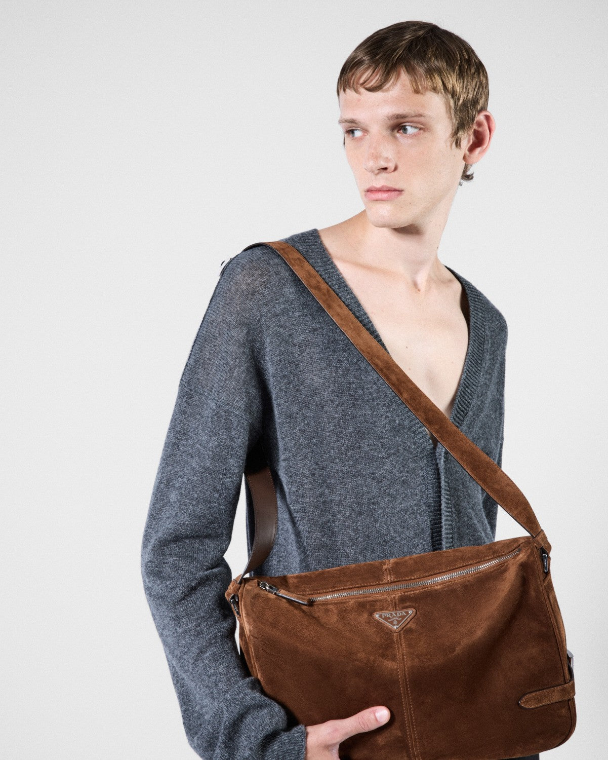 PRADA Leather Shoulder Bag #335978