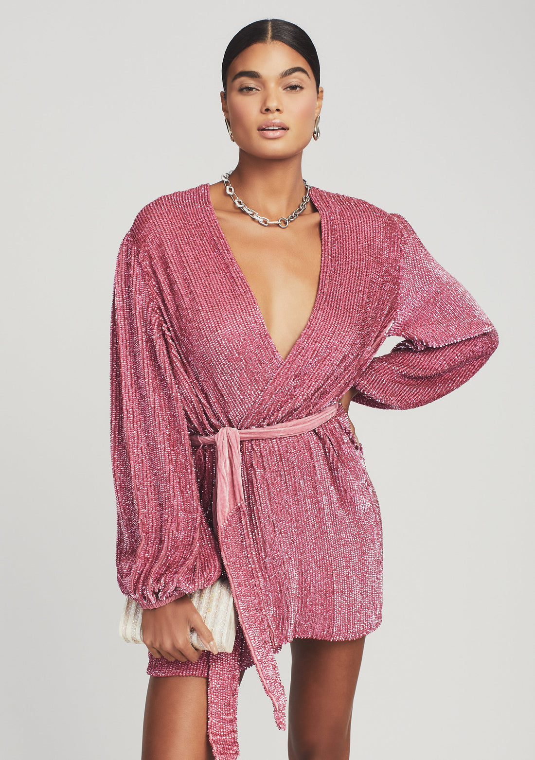 Gabrielle Sequin Robe