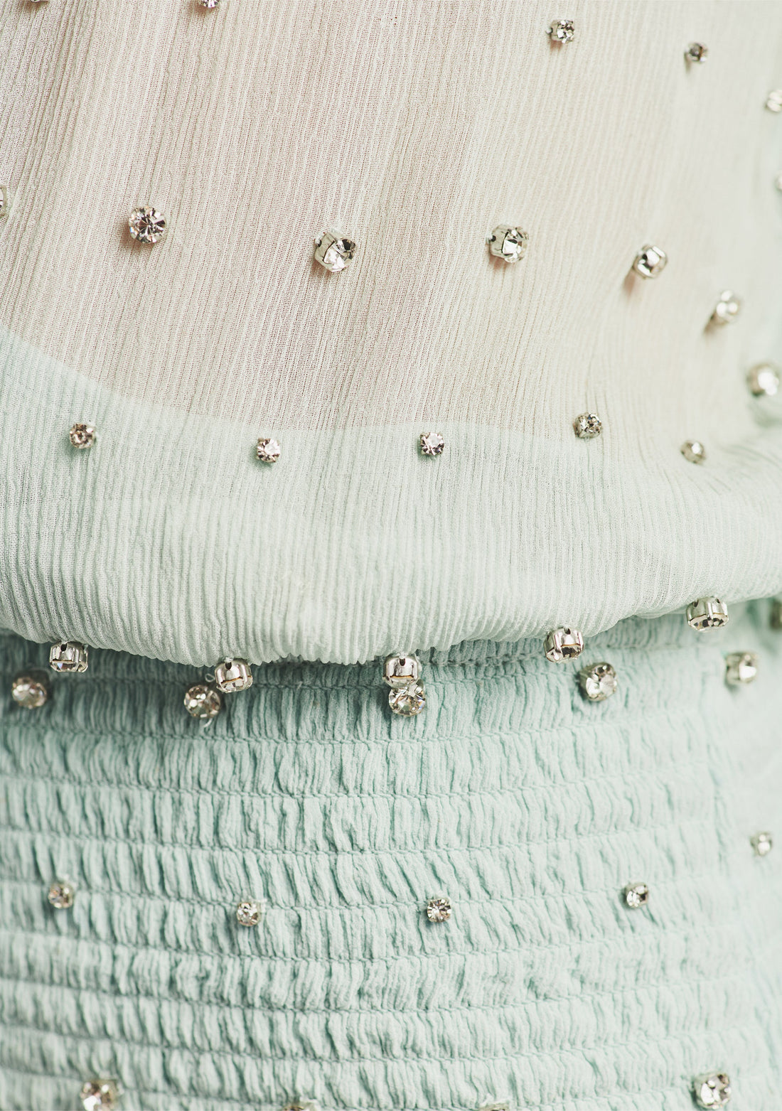 Lennon Embellished Silk Chiffon Dress