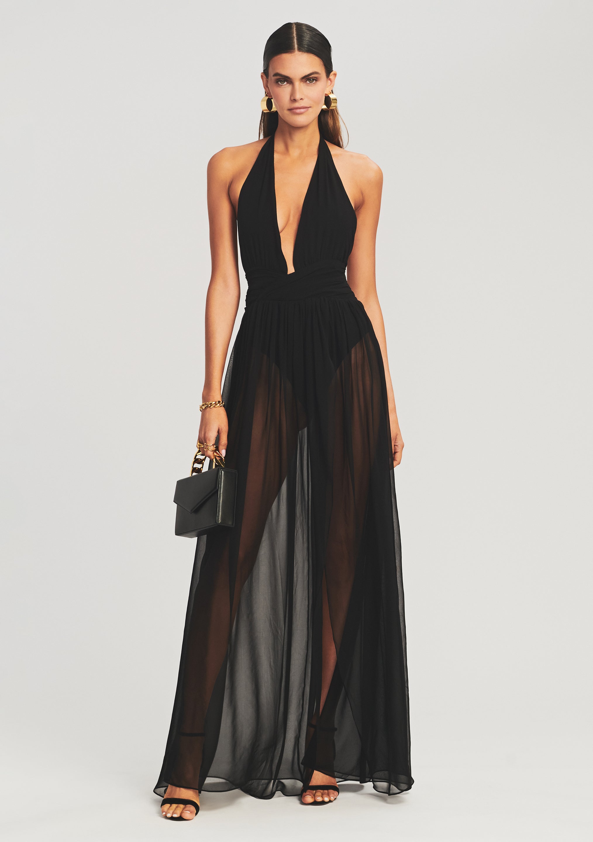 Zion Silk Chiffon Dress