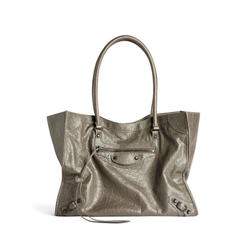 Balenciaga Women's Le City Tote Bag Medium in Black #336744