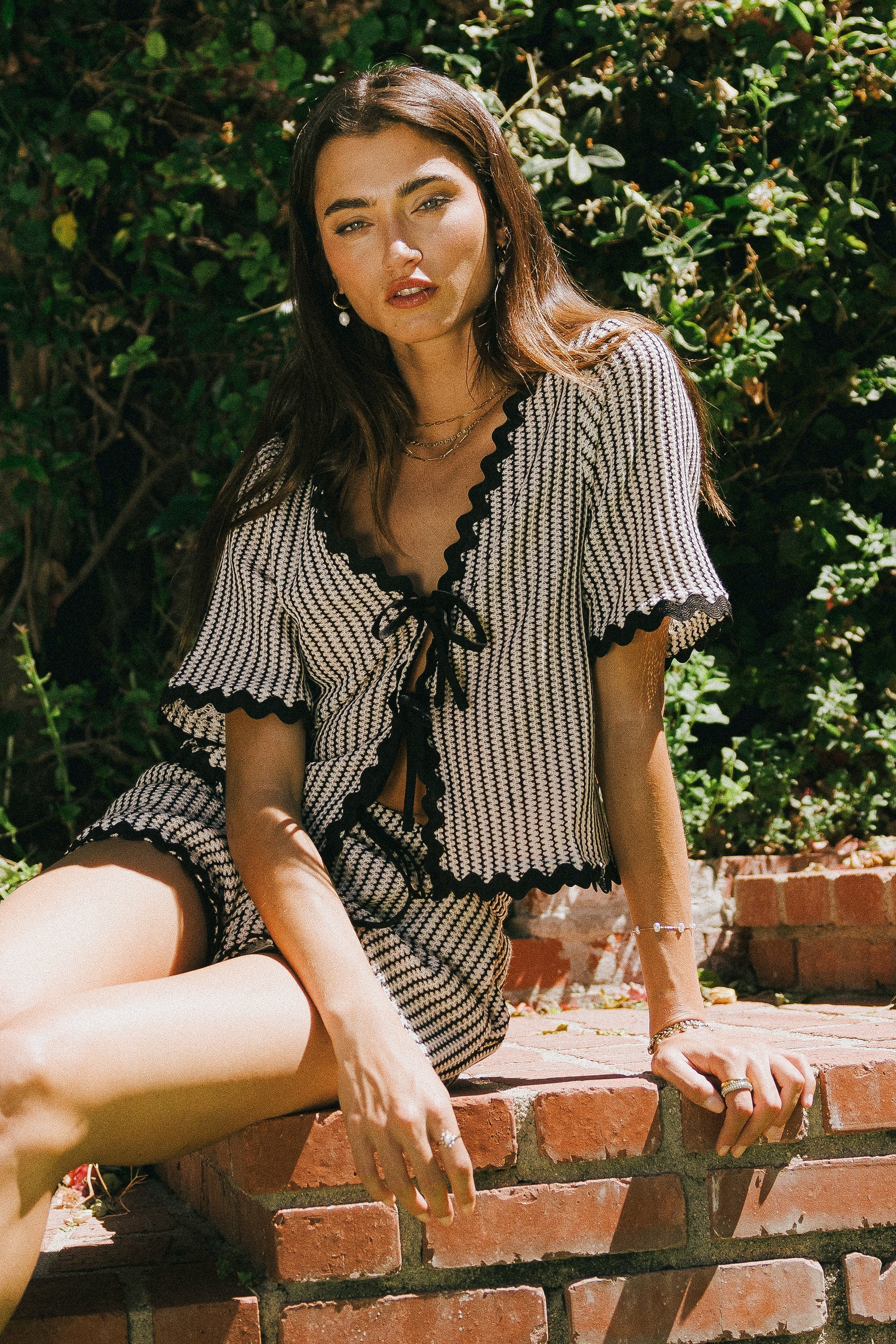 Estella Scalloped Top