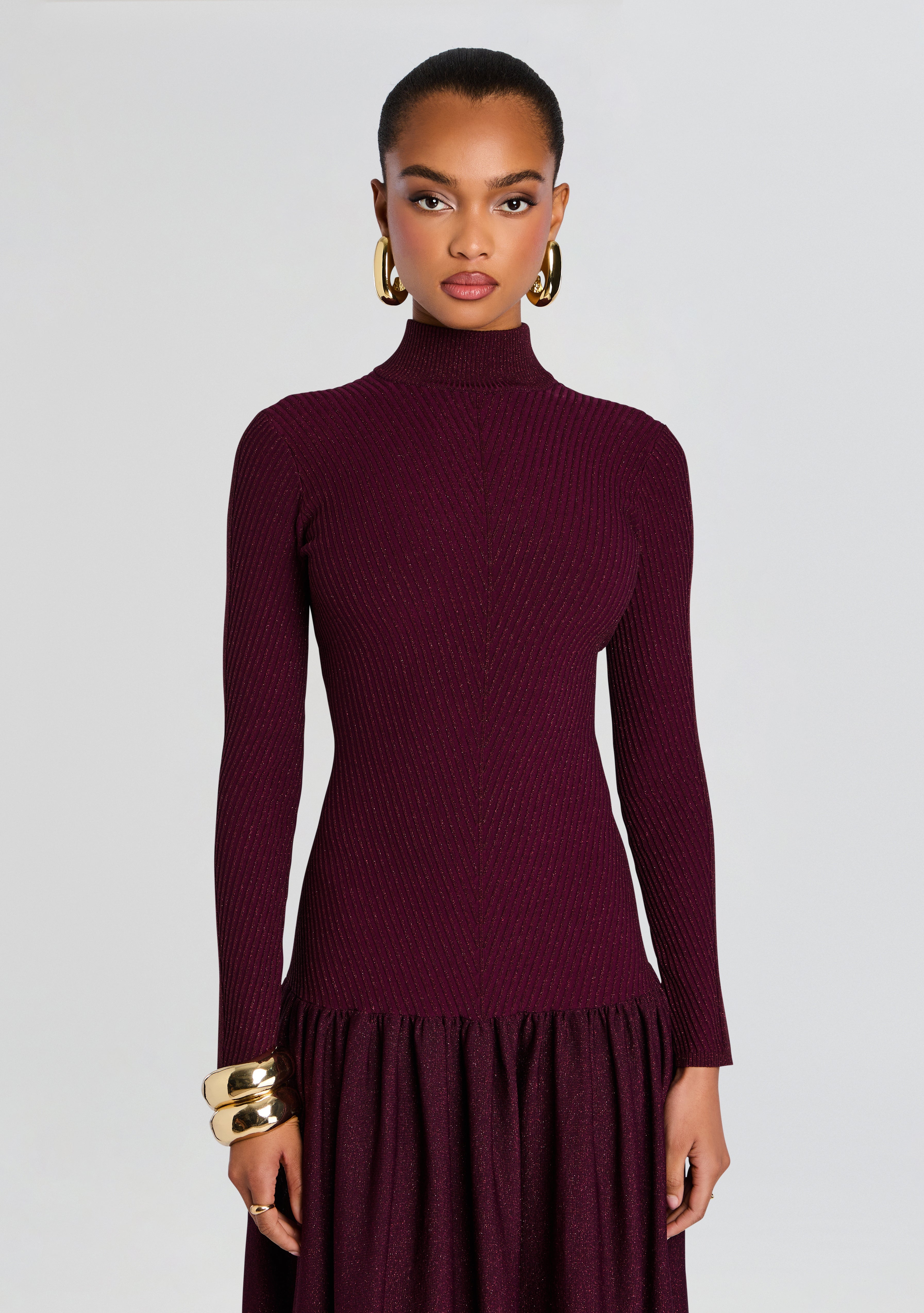 Bandini Metallic Knit Dress