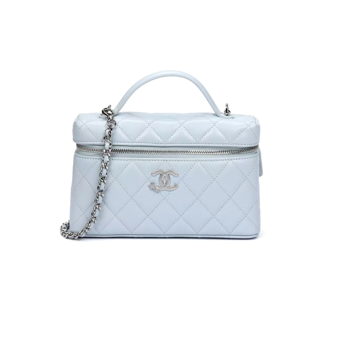 Chanel Women's Fashion Classic Solid Color Leather Diamond Quilted Flap Zipper Chain Bag Crossbody Shoulder Bag Bags AP4854-B21489-94305 #79524