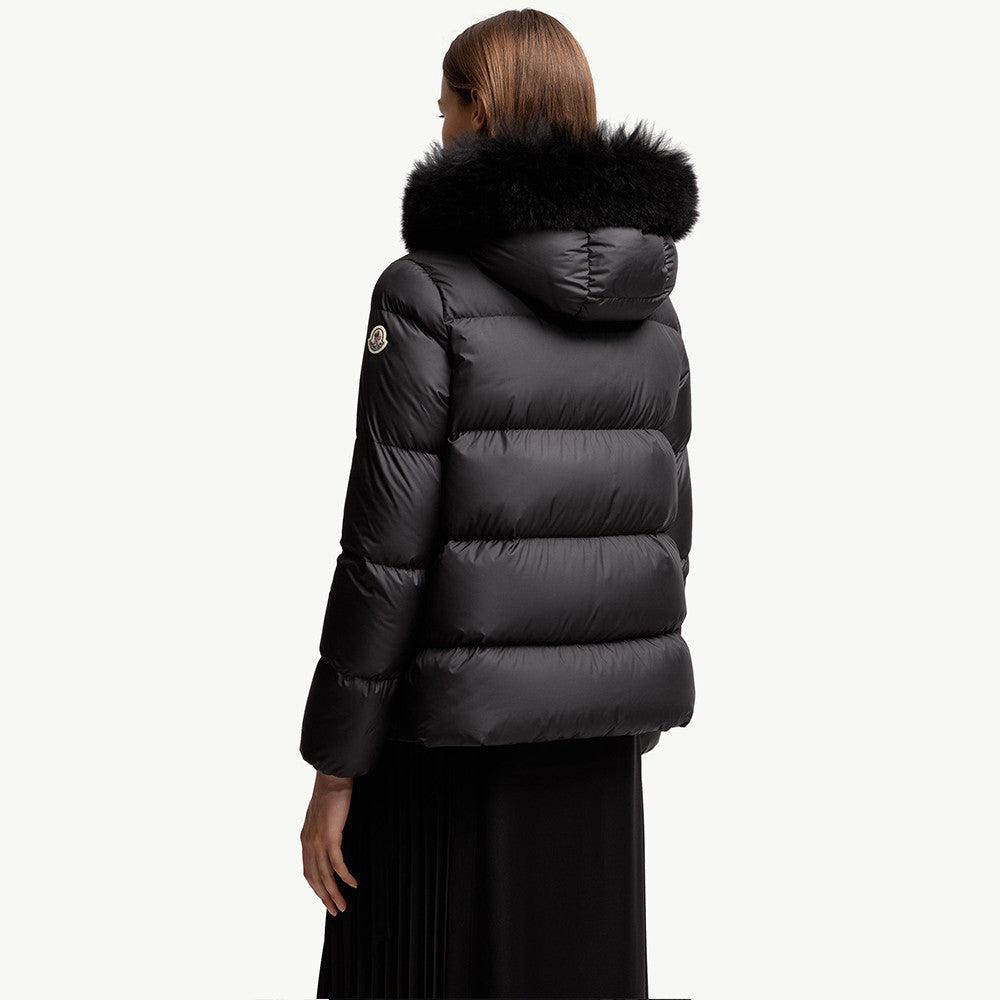 Moncler Laichefur Women's Hooded Short Down Jacket #336080
