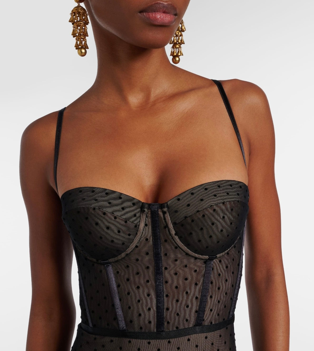 Zimmermann Dot Bodysuit Black #336152