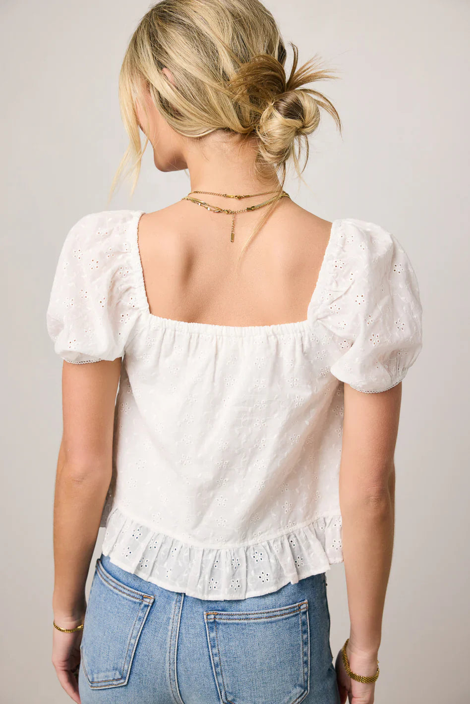 Olivia Embroidered Blouse