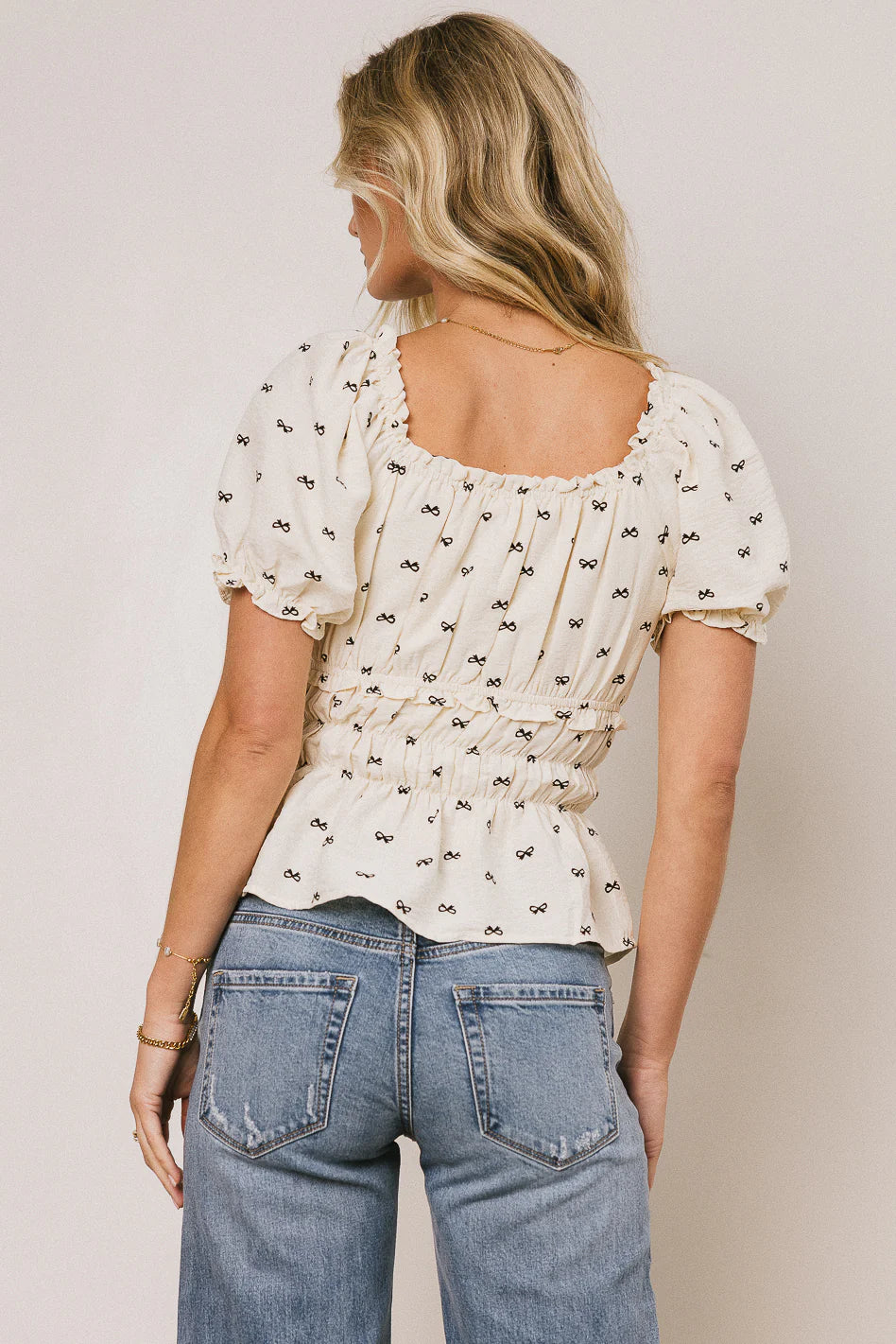 Aris Bow Blouse