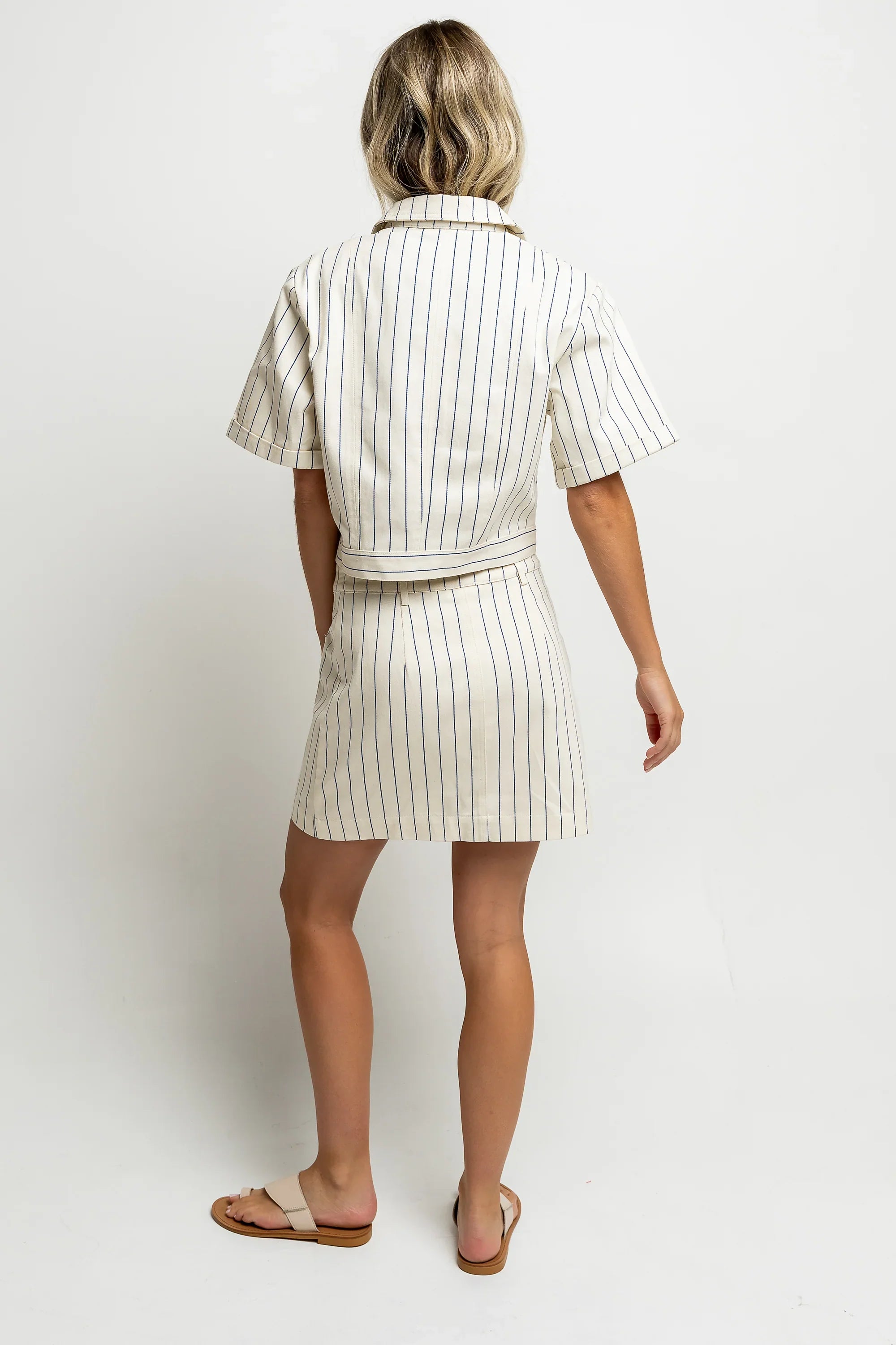 Baylor Striped Button Up