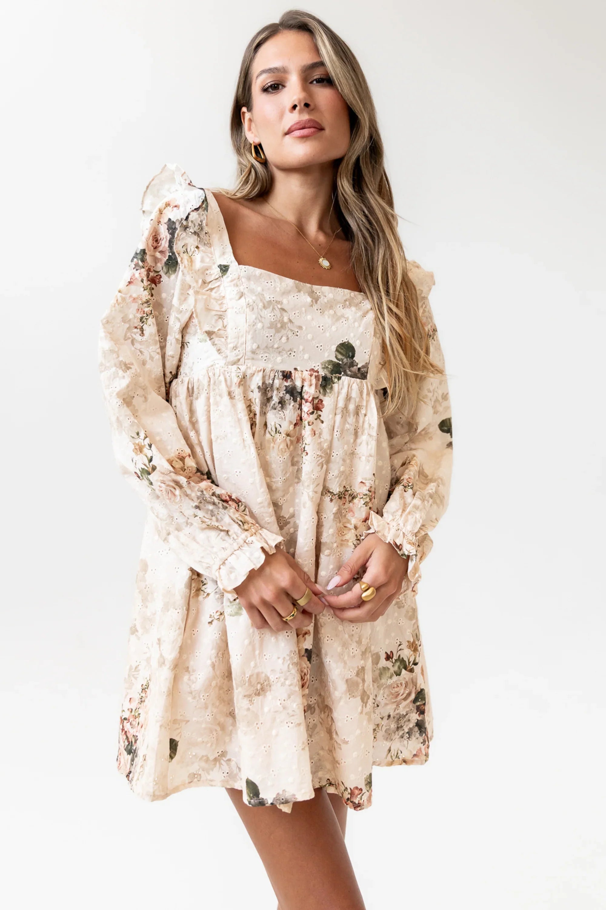 Kathy Floral Mini Dress
