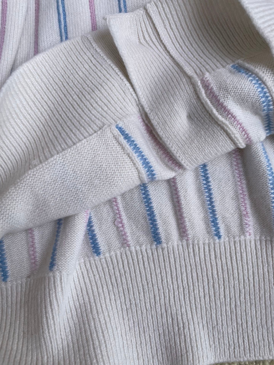 Chanel Striped Cashmere Cardigan #335941