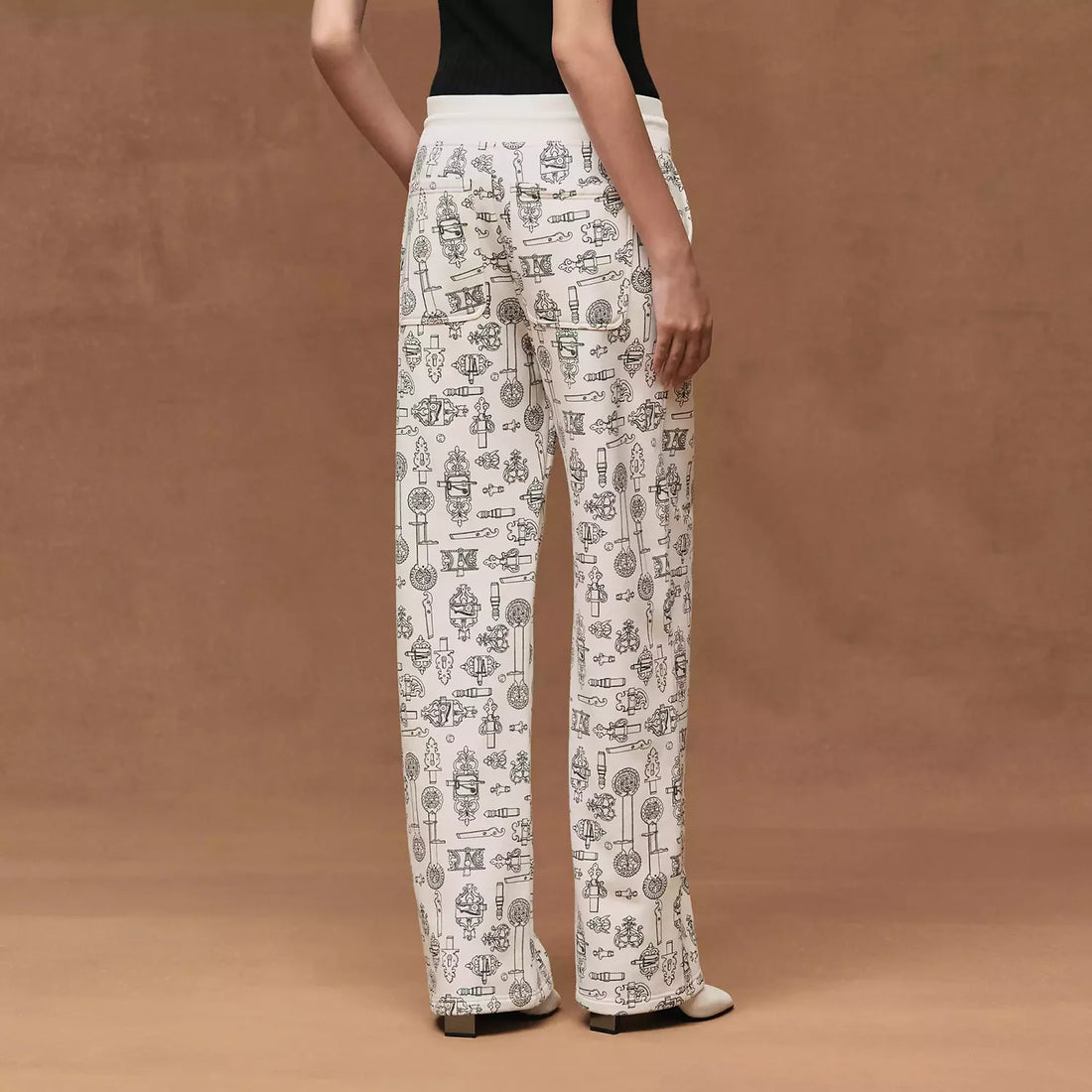 Herm¨¨s Ferronnerie Remix Wide Pants #336802