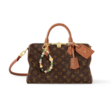 Louis Vuitton SPEEDY SOFT 30 BOHO Women's Classic Fashion Detachable Adjustable Shoulder Strap Leather Classic Print Pillow Bag Shoulder Bag Crossbody Handbag Bags N87212#78243