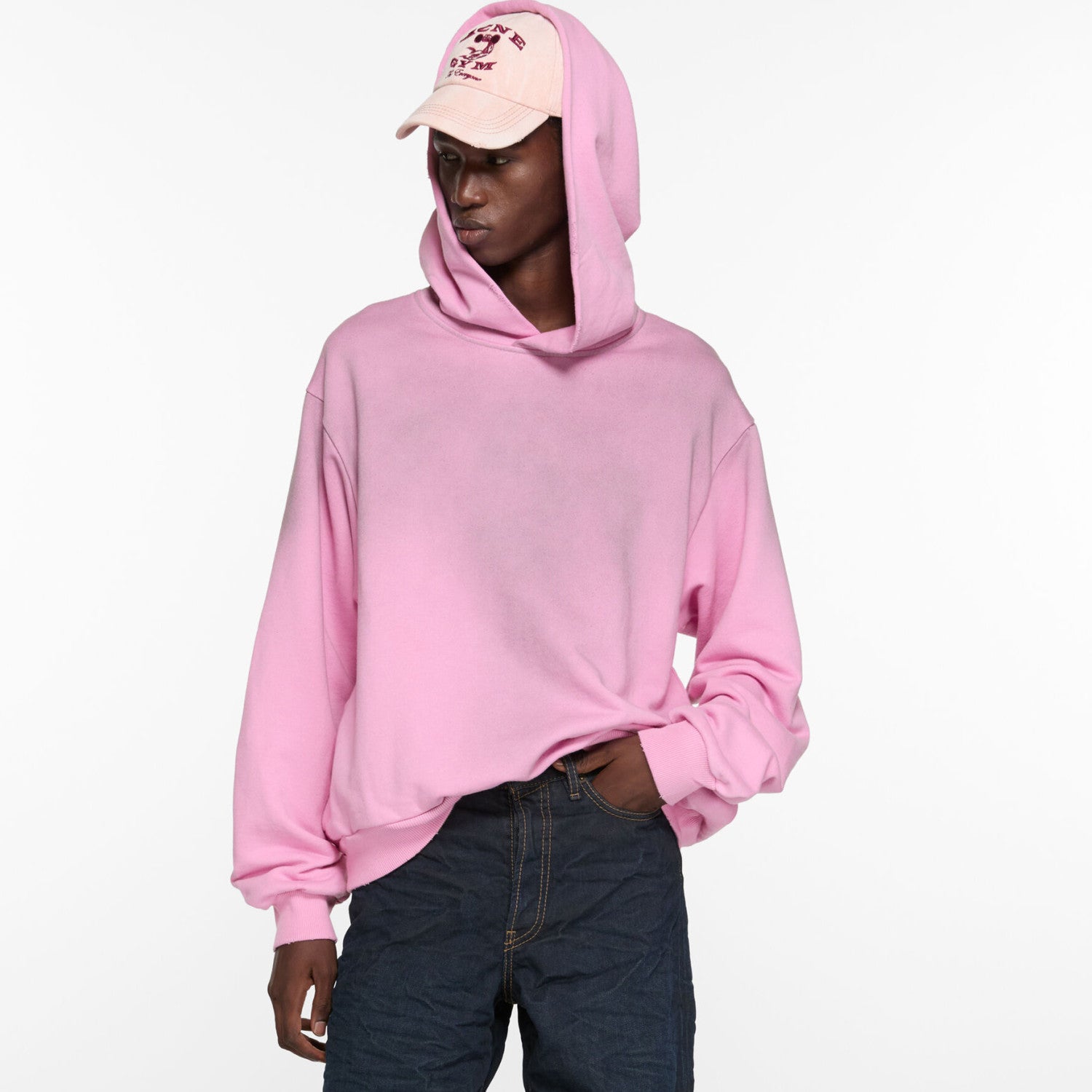Acne Studios Men's And Women's Spring/fall Fashion Casual Pullover Hoodie With Letter Print Oversized Long Sleeve Sweatshirt #79335