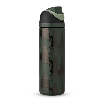 Owala Merry Bright Spruce the Hall 24oz Stainless Steel FreeSip Water Bottle