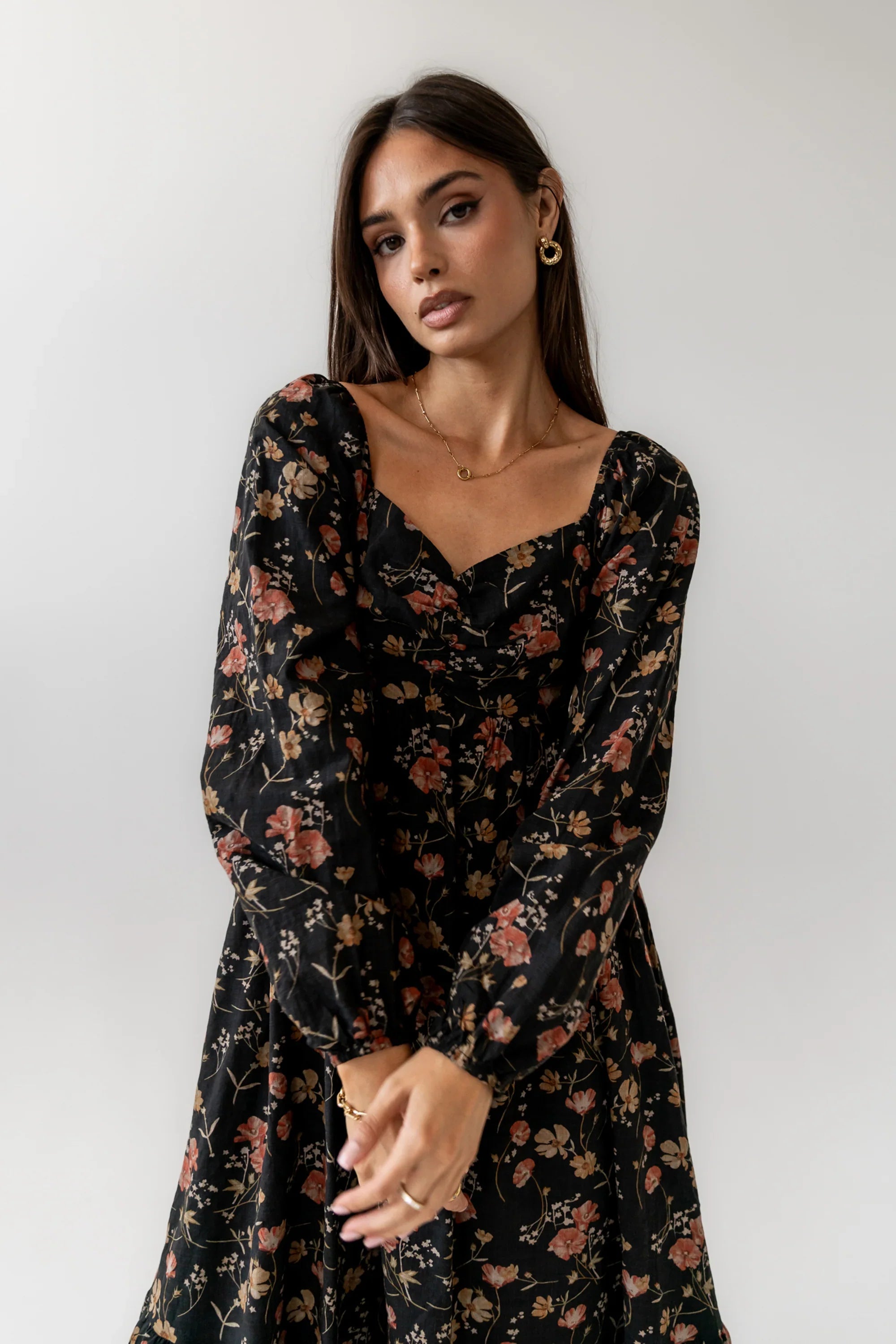 Michelle Floral Maxi Dress