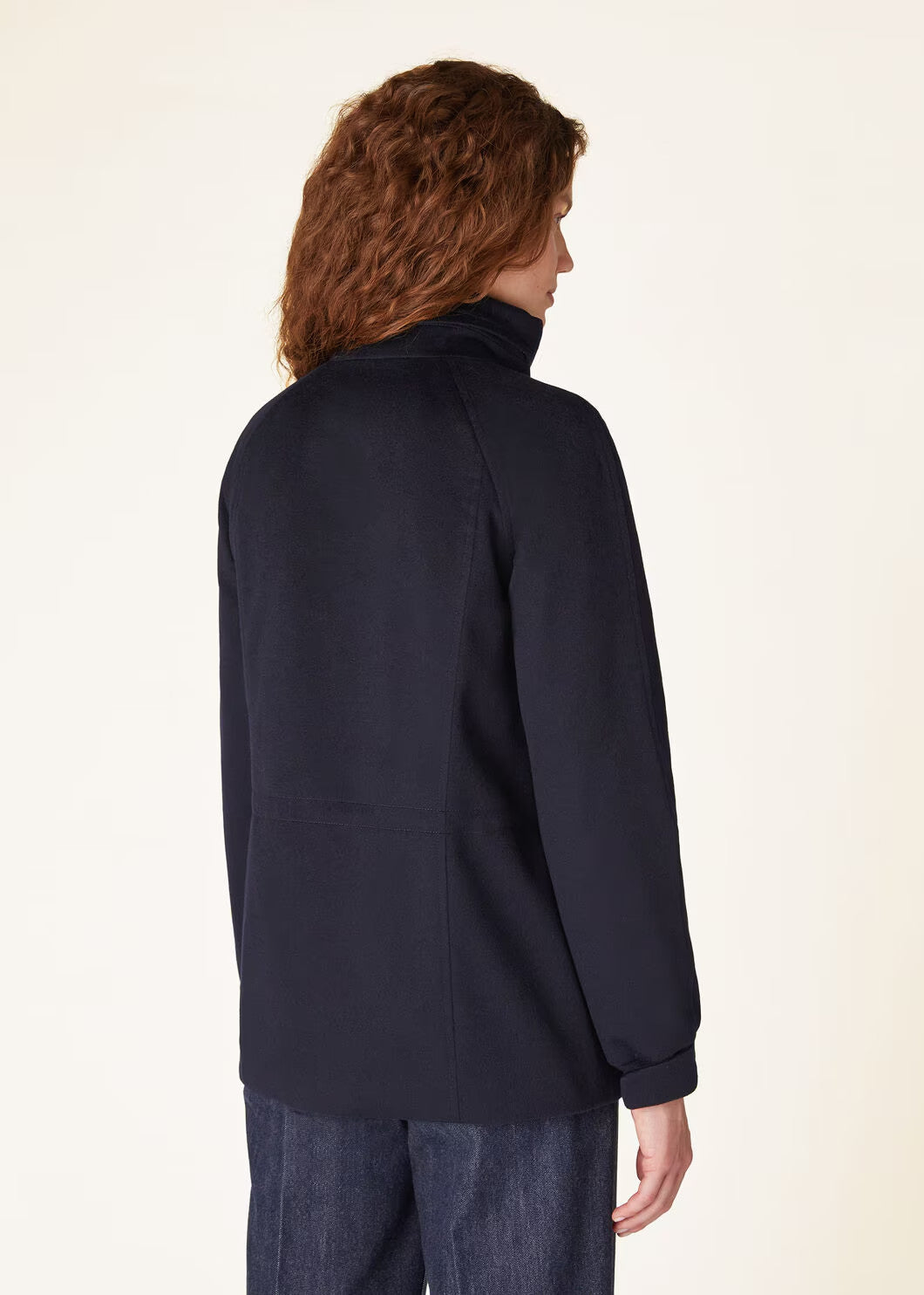 Loro Piana Lcery Short Women's Ski Jacket Furry Collar Warm Fashion Long Sleeve Jacket Elegant Temperament Loose Casual Coat  Ngvp #2418
