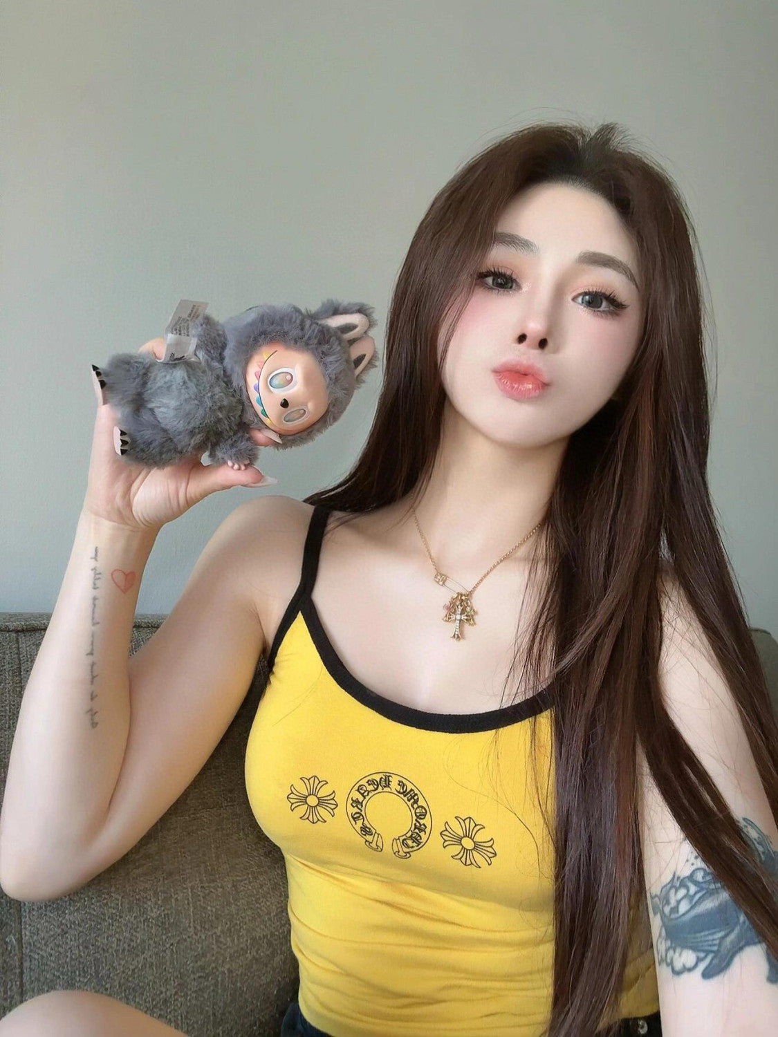 Chrome Hearts Women's Summer Fashion Casual Solid Color Logo Pattern Printed Pullover Tank Top Vest #78336