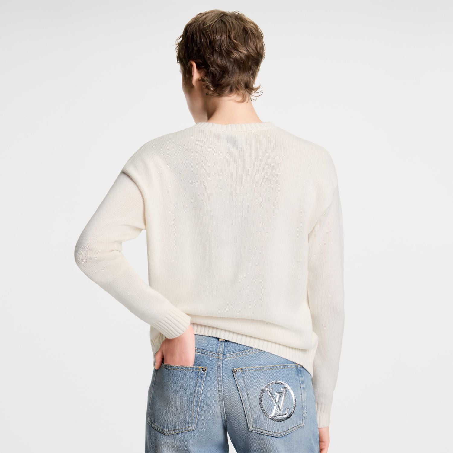 Louis Vuitton Cursive Signature Pullover #334539