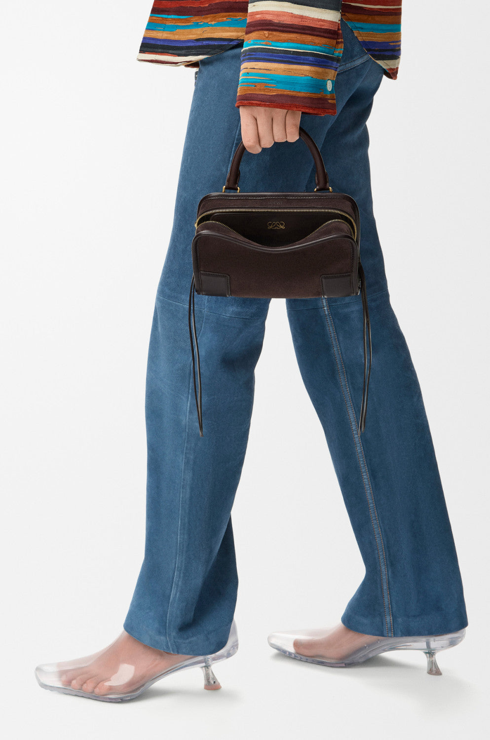 LOEWE Mini Amazona 180 Bag in Soft Calfskin #380153