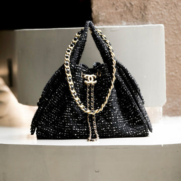 Chanel Hobo Drawstring Underarm Bag Fashion Luxury Temperament Trend Senior New Banquet Bags #81423