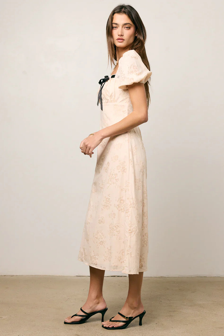 Mariah Floral Midi Dress