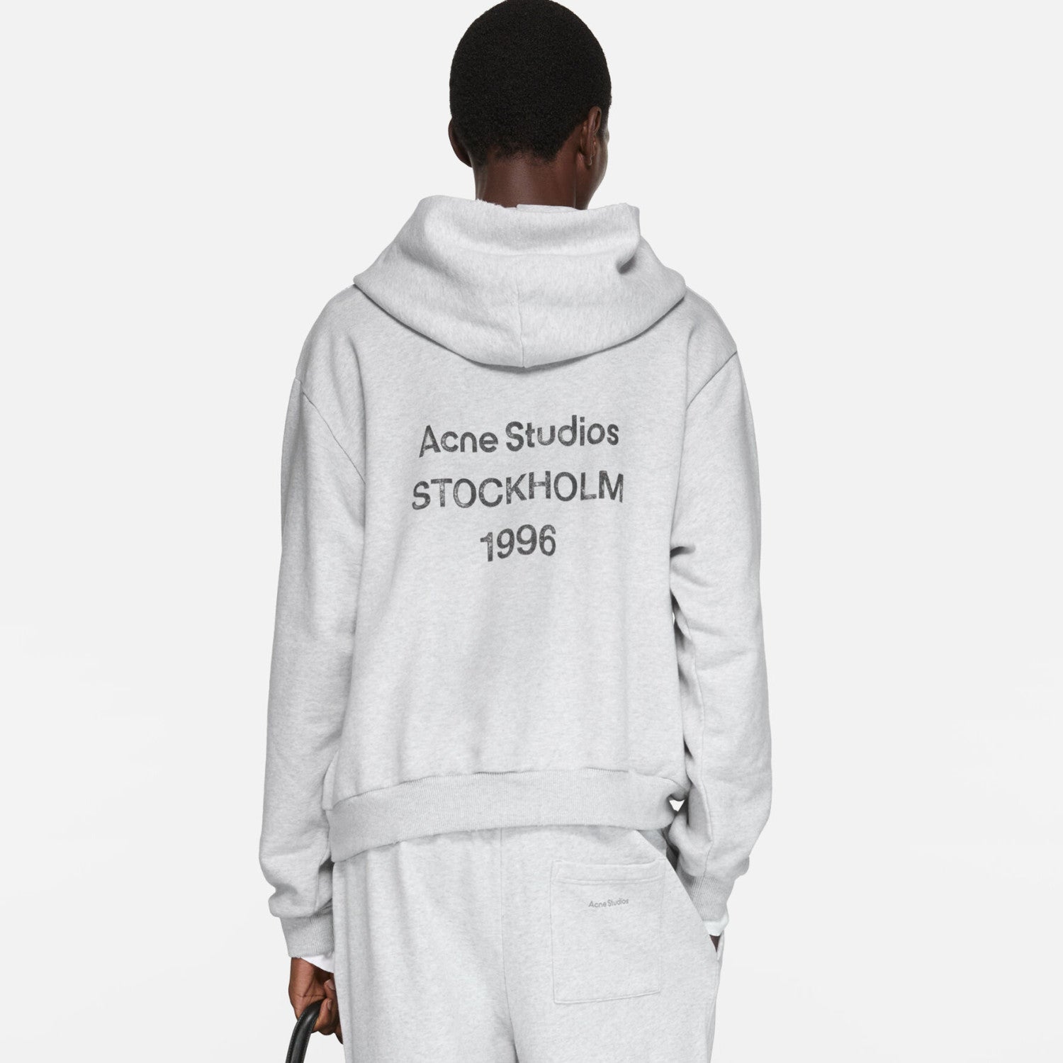 Acne Studios Men's And Women's Spring/fall Fashion Casual Pullover Hoodie With Letter Print Oversized Long Sleeve Sweatshirt #79335